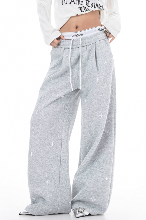 Cross Full Print Sweatpants