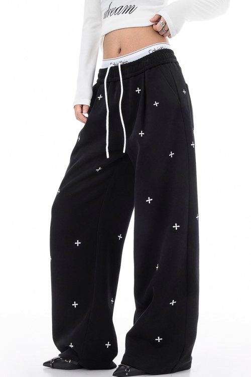 Cross Full Print Sweatpants