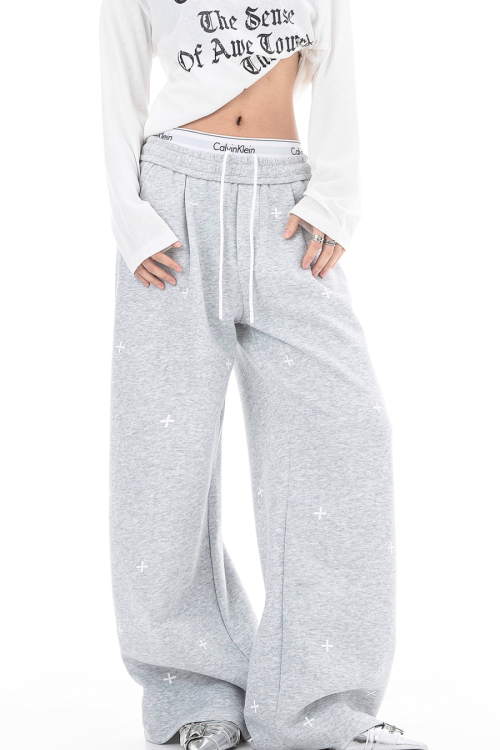 Cross Full Print Sweatpants