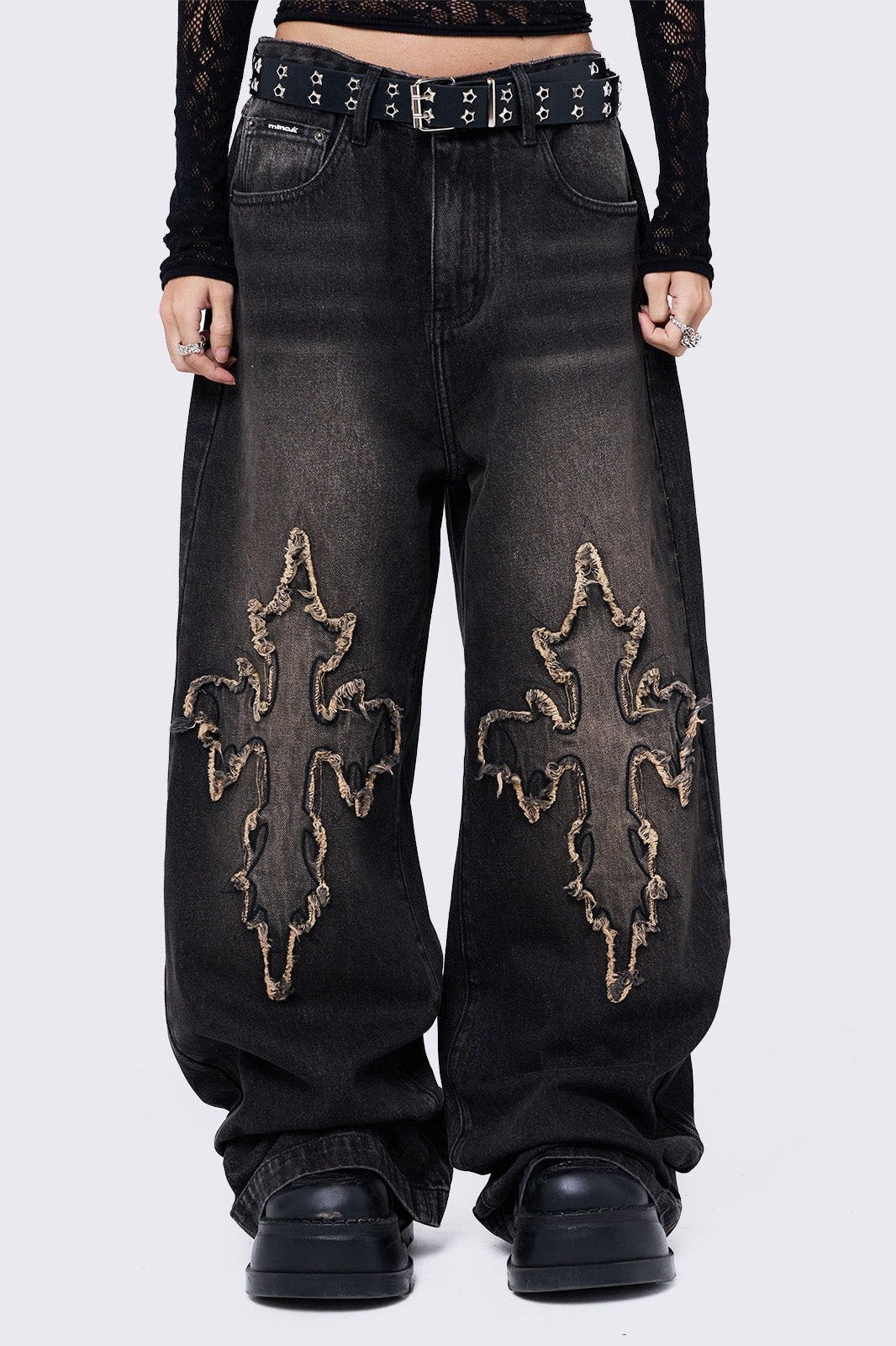 Cryptocross Baggy Jeans