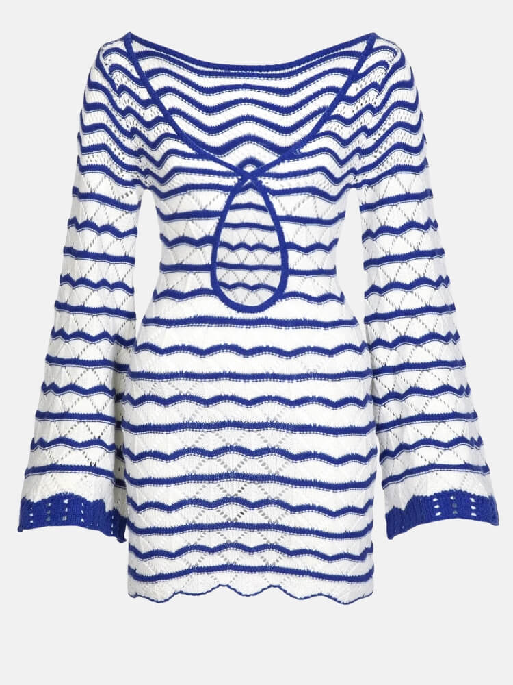 Cut Out Beach Cover Up Dress Cut Out Beach Cover Up Dress