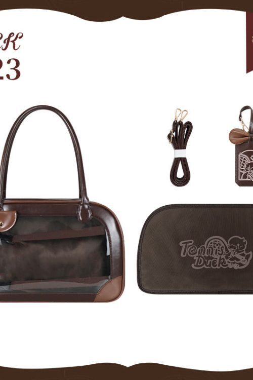 Daily Handbag Ita Crossbody Bag with Clear Window for Plushies and Pins