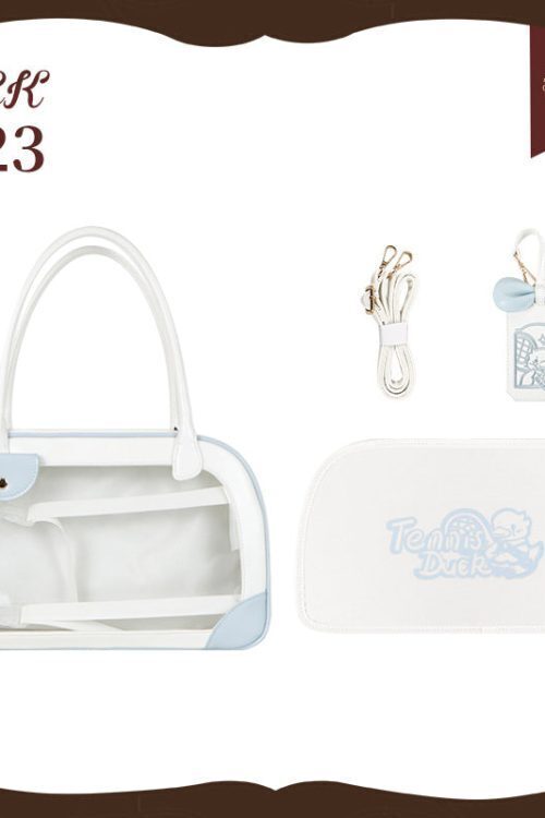 Daily Handbag Ita Crossbody Bag with Clear Window for Plushies and Pins