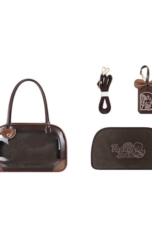 Daily Handbag Ita Crossbody Bag with Clear Window for Plushies and Pins