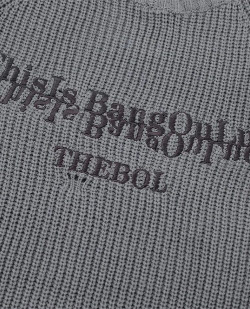 Distressed Knit Sweater