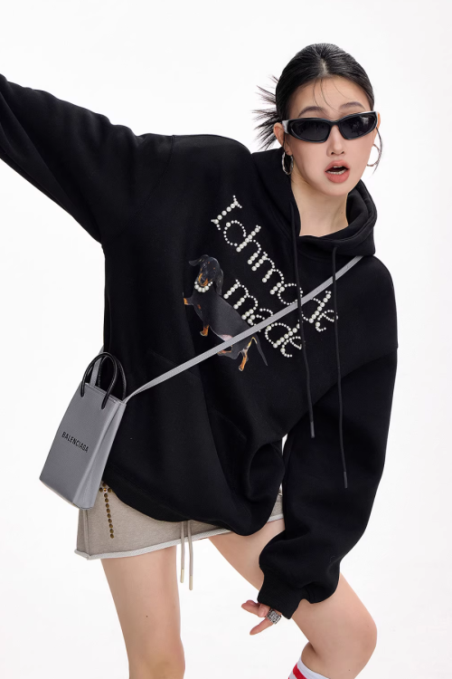 Dog Pearl Logo Sweat Hoodie