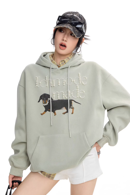 Dog Pearl Logo Sweat Hoodie