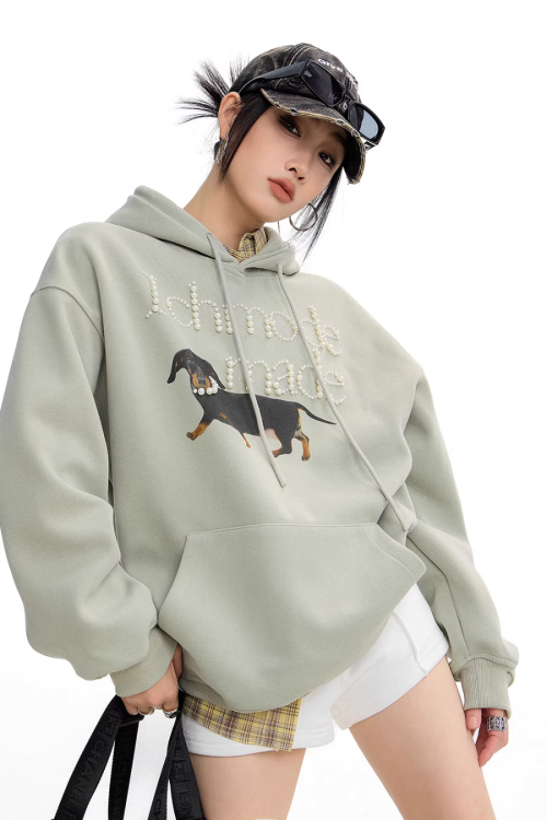 Dog Pearl Logo Sweat Hoodie