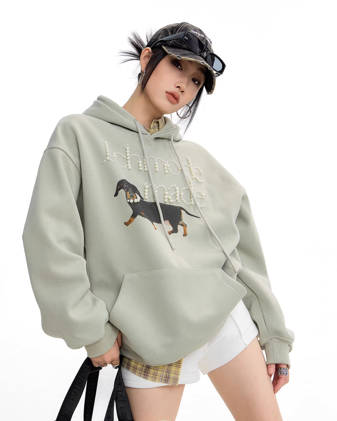 Dog Pearl Logo Sweat Hoodie Dog Pearl Logo Sweat Hoodie