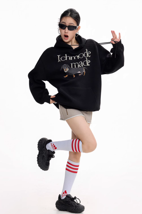 Dog Pearl Logo Sweat Hoodie