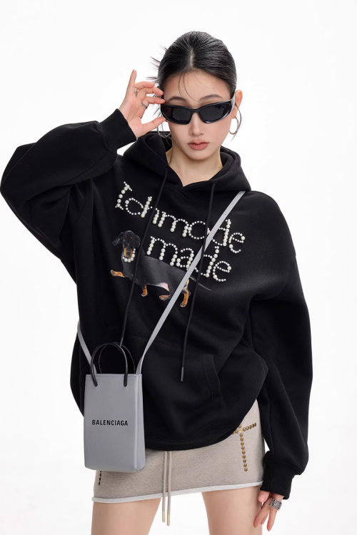 Dog Pearl Logo Sweat Hoodie