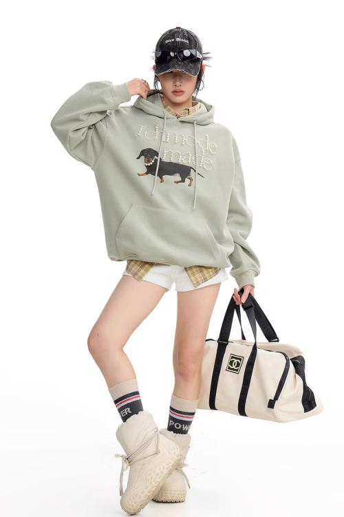 Dog Pearl Logo Sweat Hoodie
