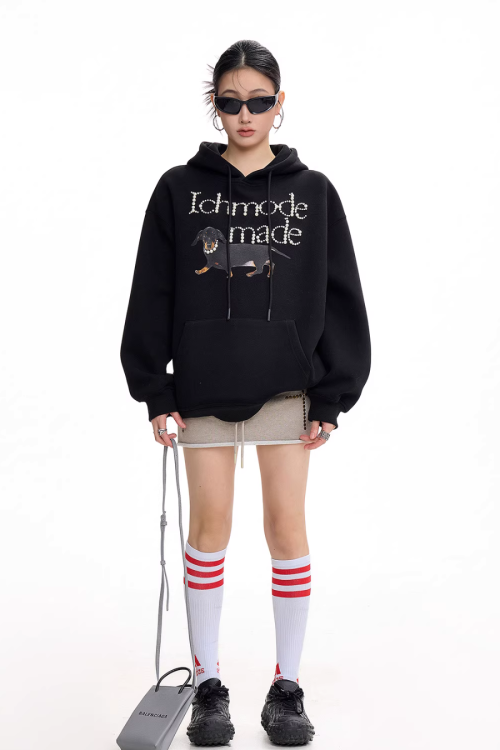 Dog Pearl Logo Sweat Hoodie