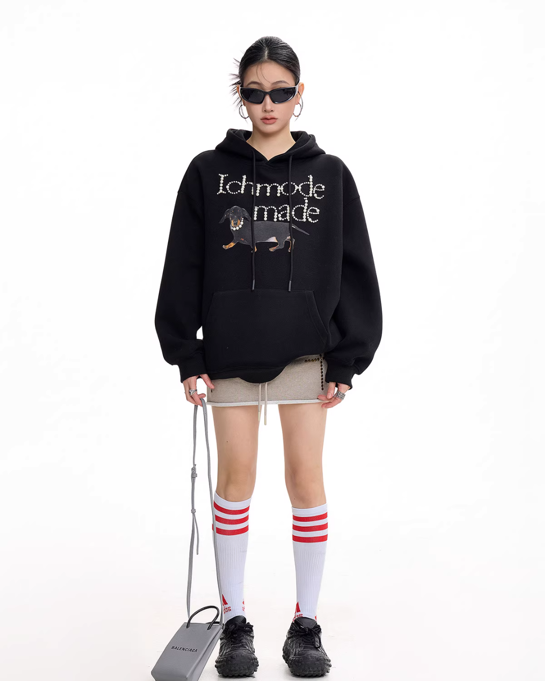 Dog Pearl Logo Sweat Hoodie Dog Pearl Logo Sweat Hoodie