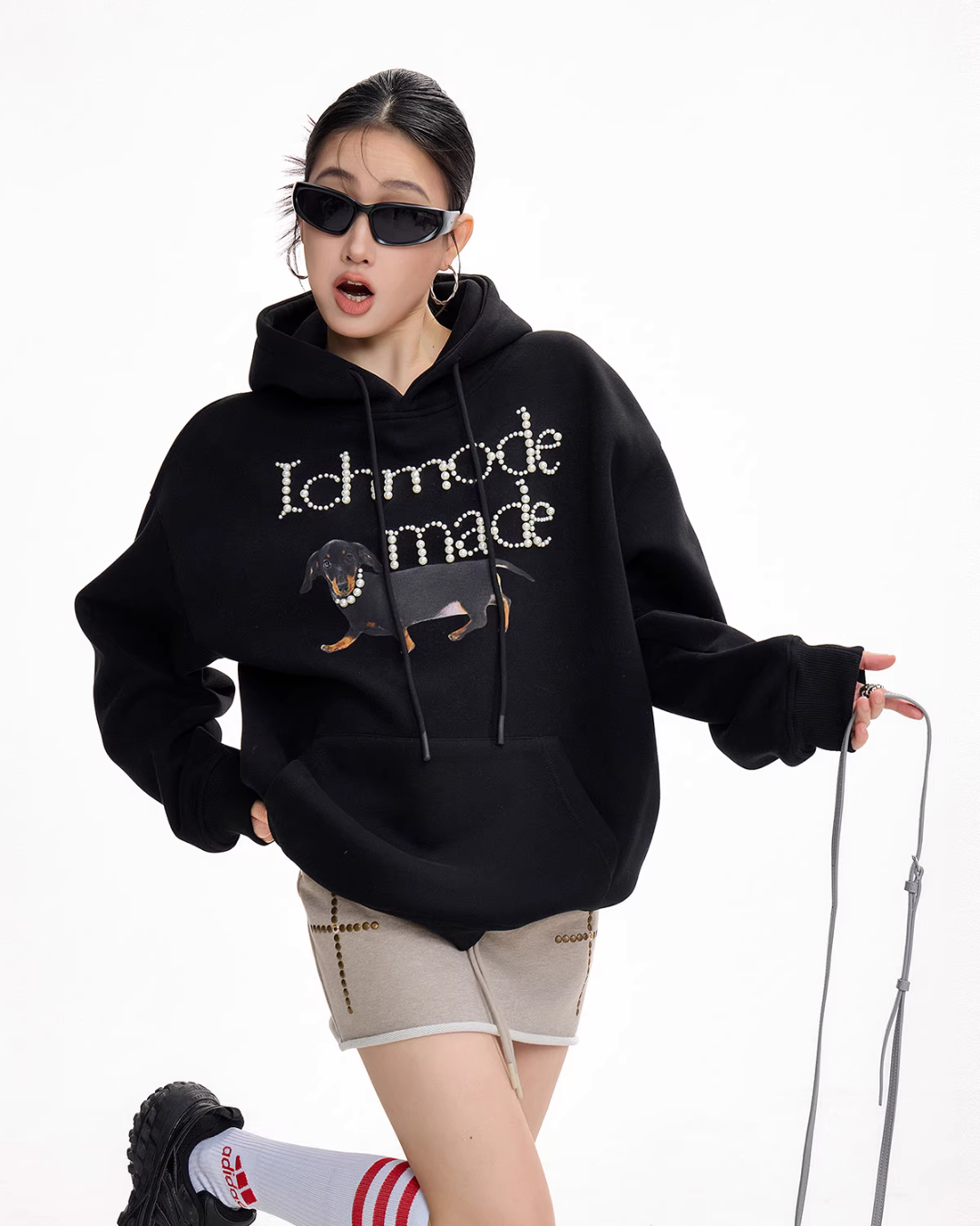 Dog Pearl Logo Sweat Hoodie Dog Pearl Logo Sweat Hoodie