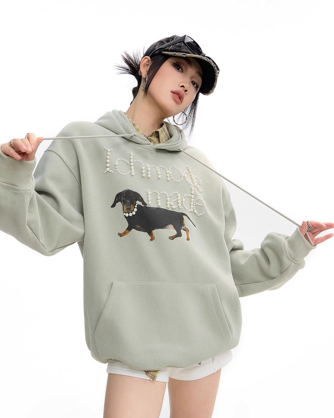 Dog Pearl Logo Sweat Hoodie Dog Pearl Logo Sweat Hoodie