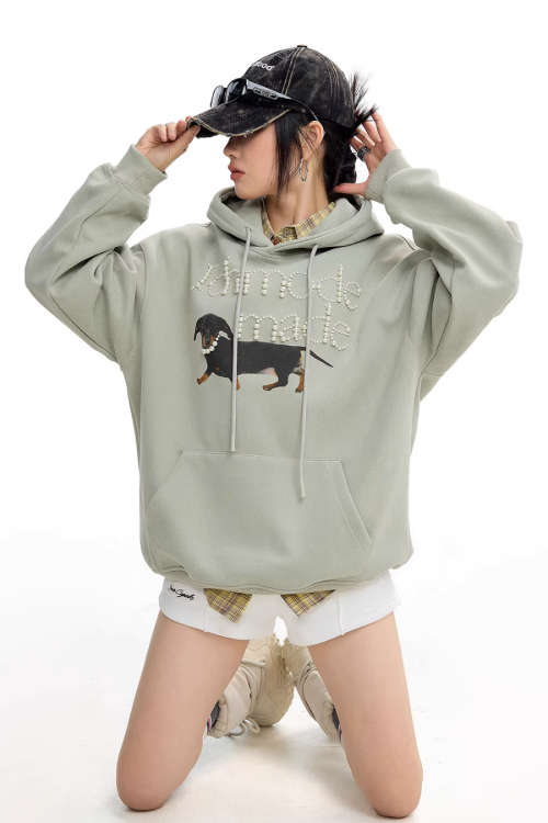 Dog Pearl Logo Sweat Hoodie