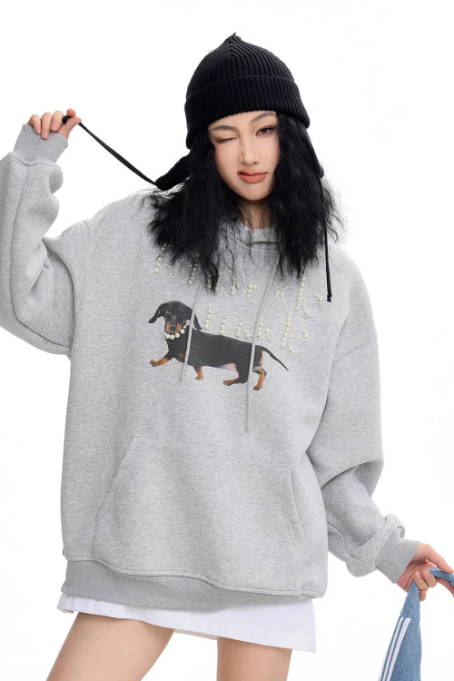 Dog Pearl Logo Sweat Hoodie