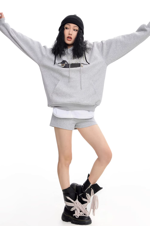 Dog Pearl Logo Sweat Hoodie