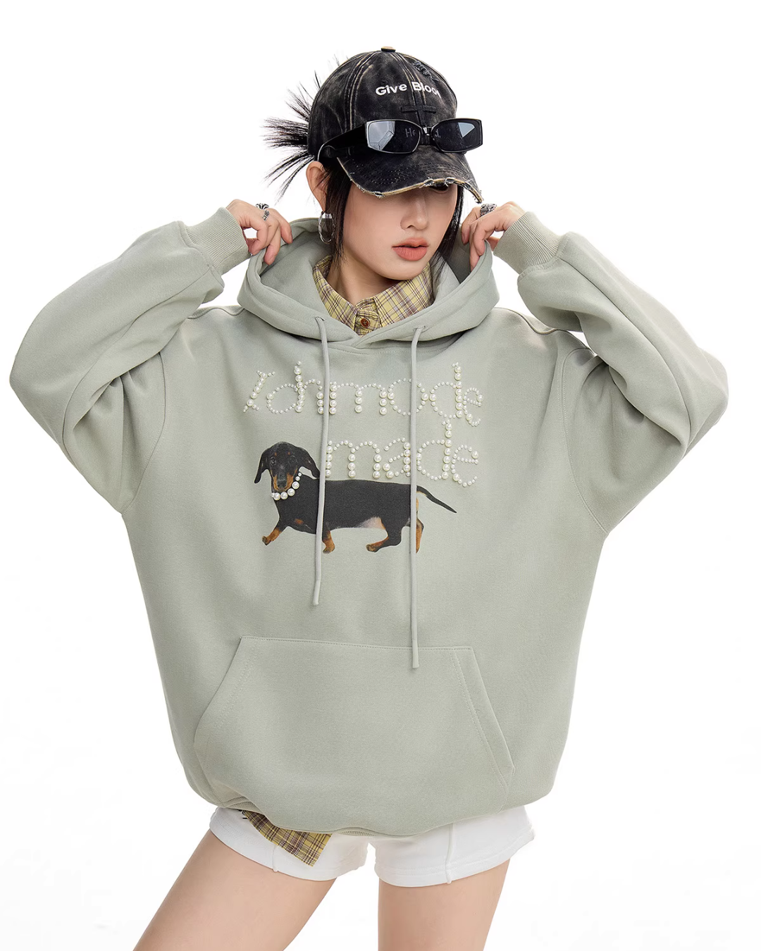 Dog Pearl Logo Sweat Hoodie Dog Pearl Logo Sweat Hoodie