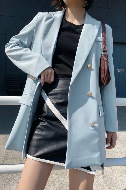 Double-breasted Suit Blazer