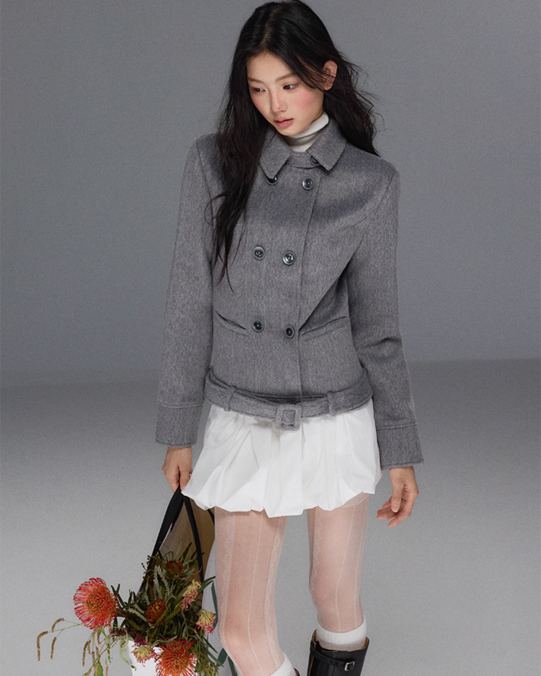 Double Breasted Wool Coat Double Breasted Wool Coat