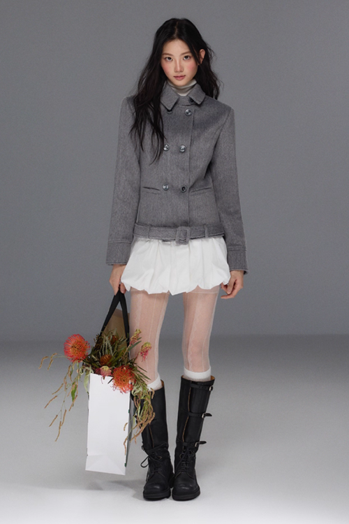 Double Breasted Wool Coat