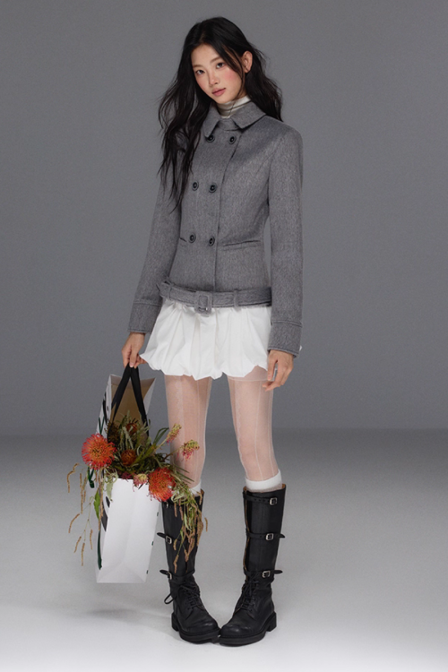 Double Breasted Wool Coat