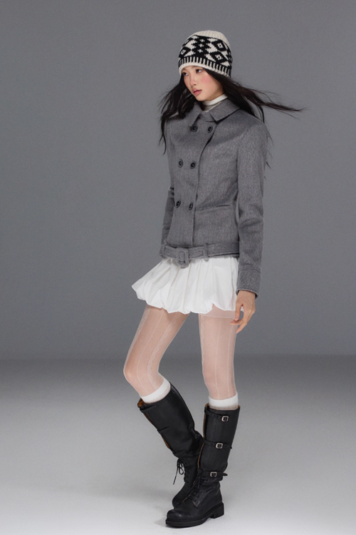 Double Breasted Wool Coat