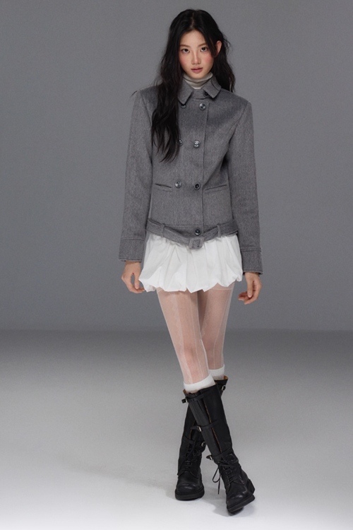 Double Breasted Wool Coat