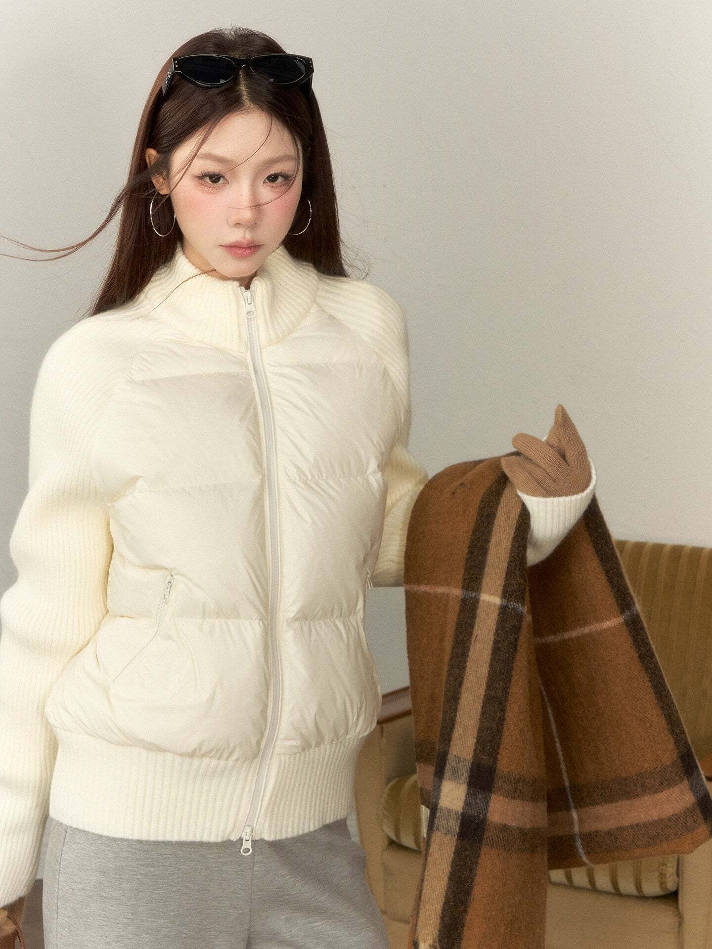 Down Knit Blouson Down Knit Blouson