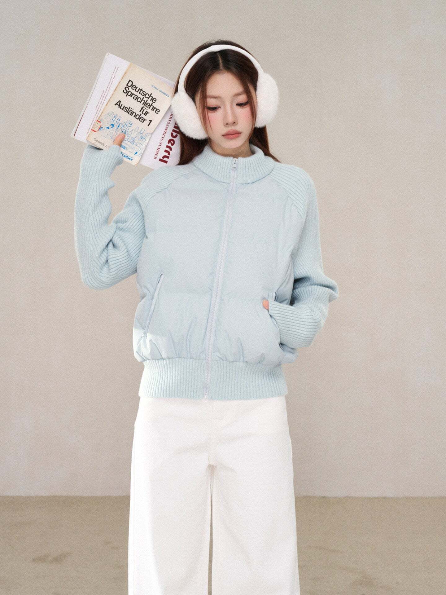 Down Knit Blouson Down Knit Blouson