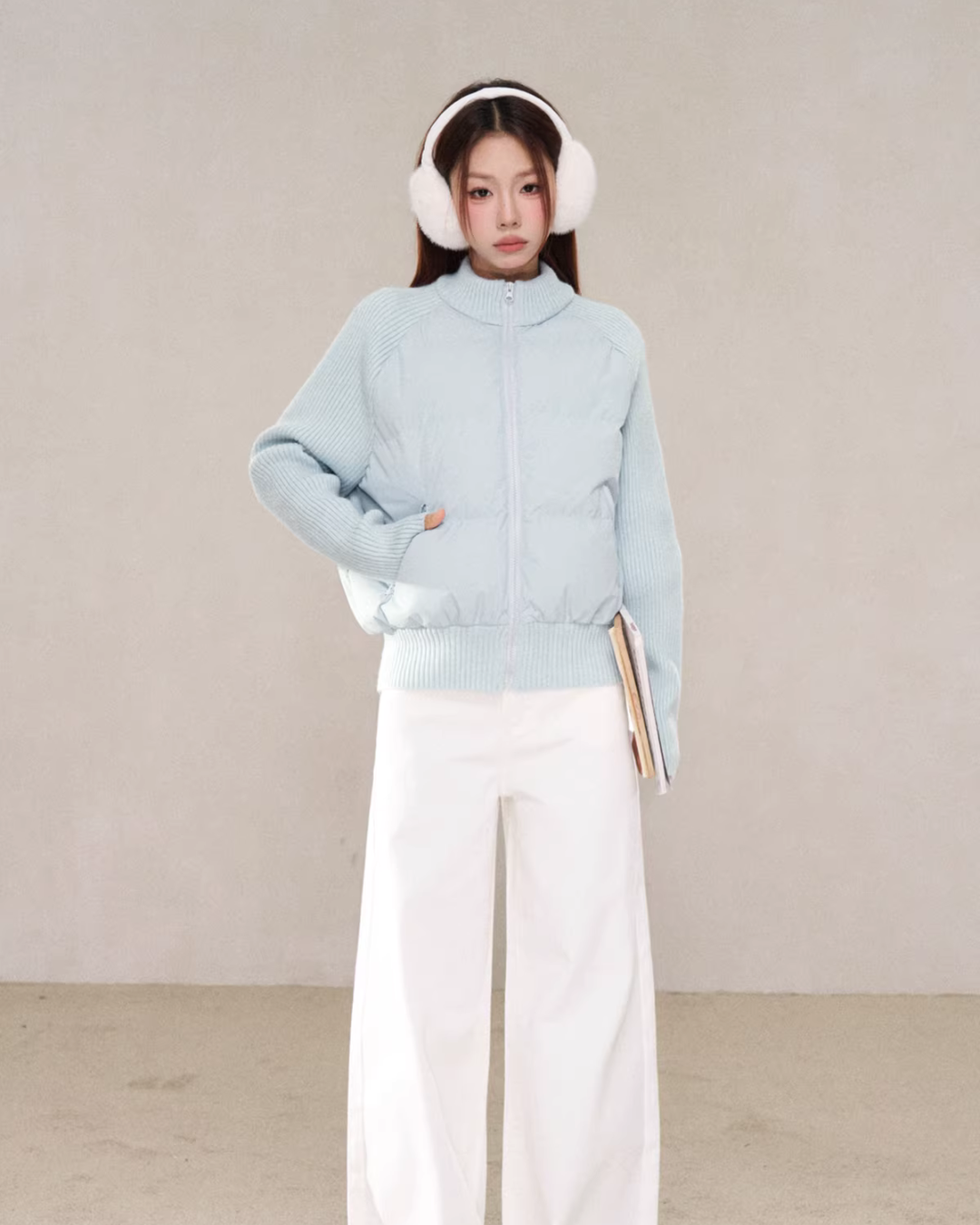 Down Knit Blouson Down Knit Blouson