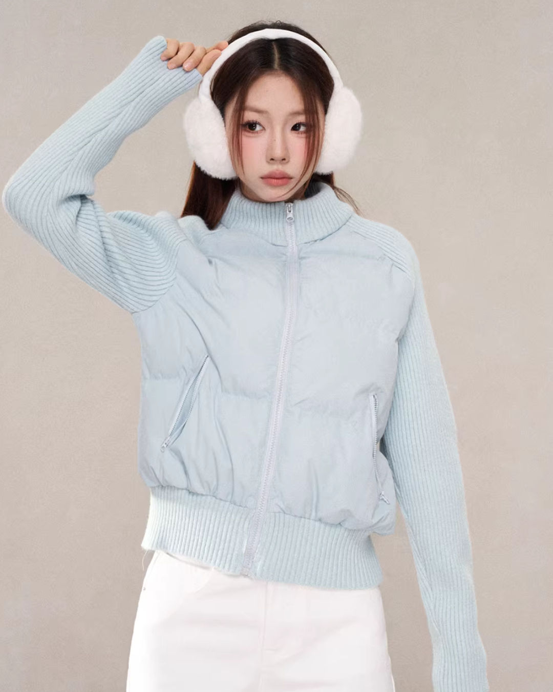 Down Knit Blouson Down Knit Blouson