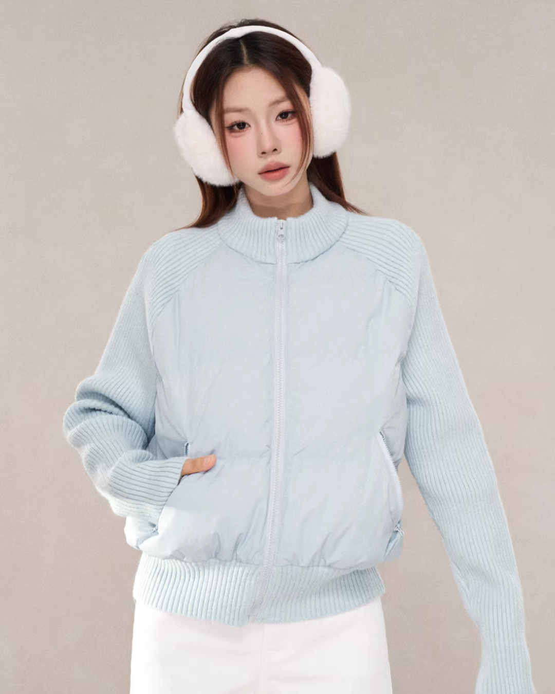 Down Knit Blouson Down Knit Blouson