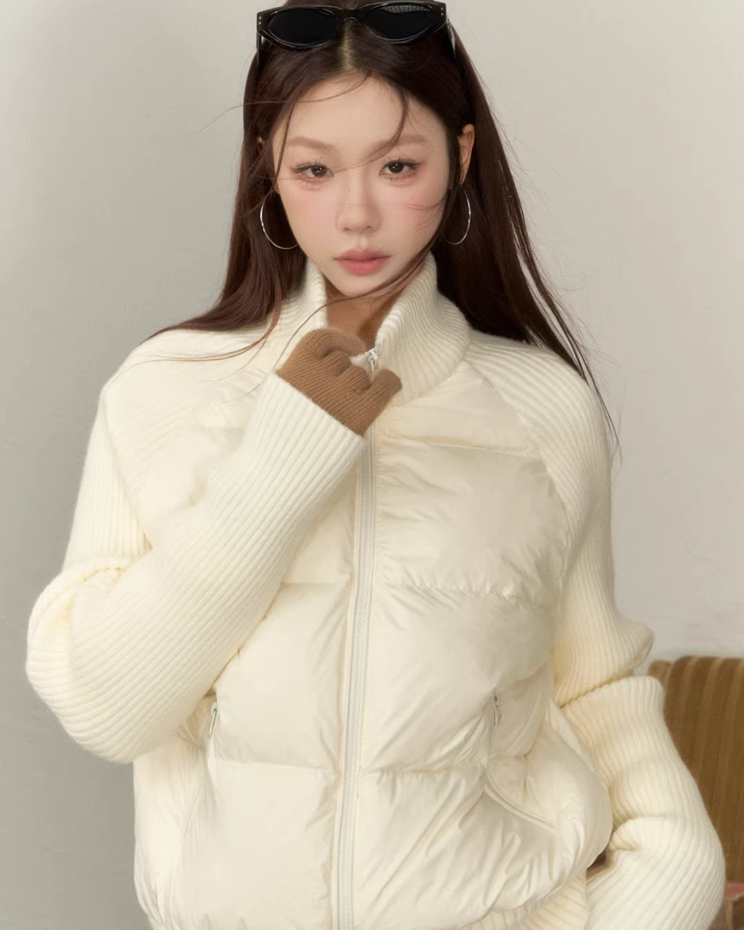 Down Knit Blouson Down Knit Blouson