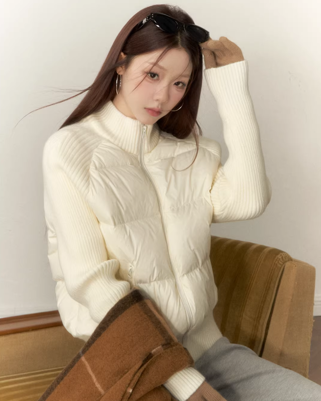 Down Knit Blouson Down Knit Blouson