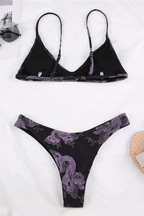 Dragon Mesh Bikini Set
