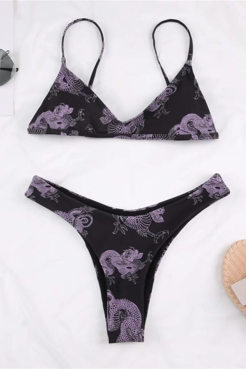 Dragon Mesh Bikini Set