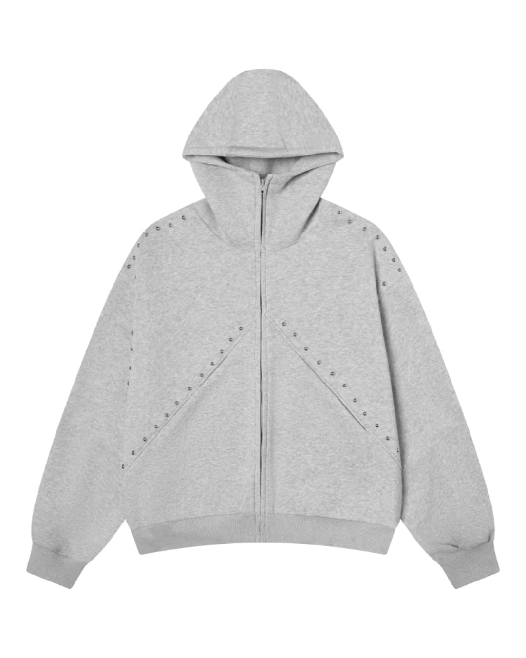 Ear Design Studded Hoodie Ear Design Studded Hoodie