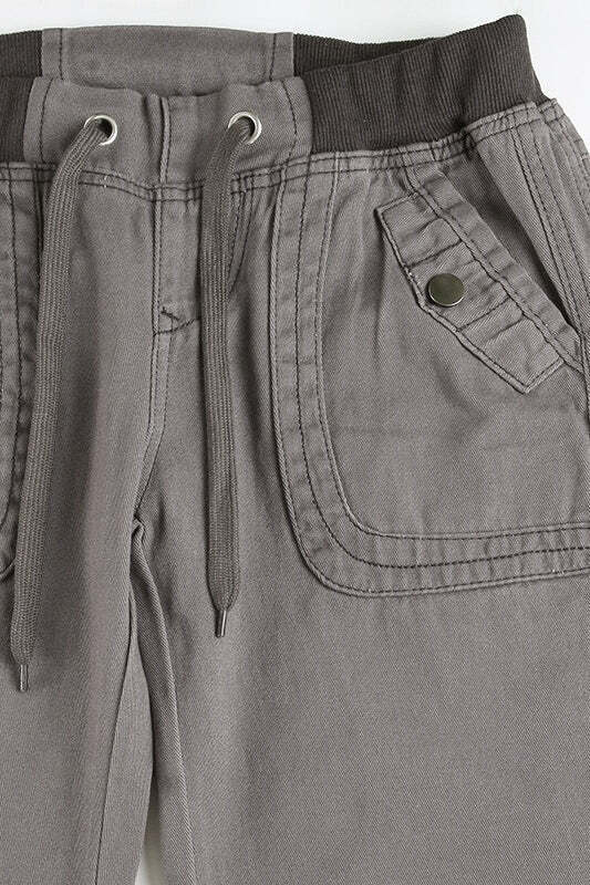 Edgy Slim Tie Strap Patchwork Jeans Edgy Slim Tie Strap Patchwork Jeans