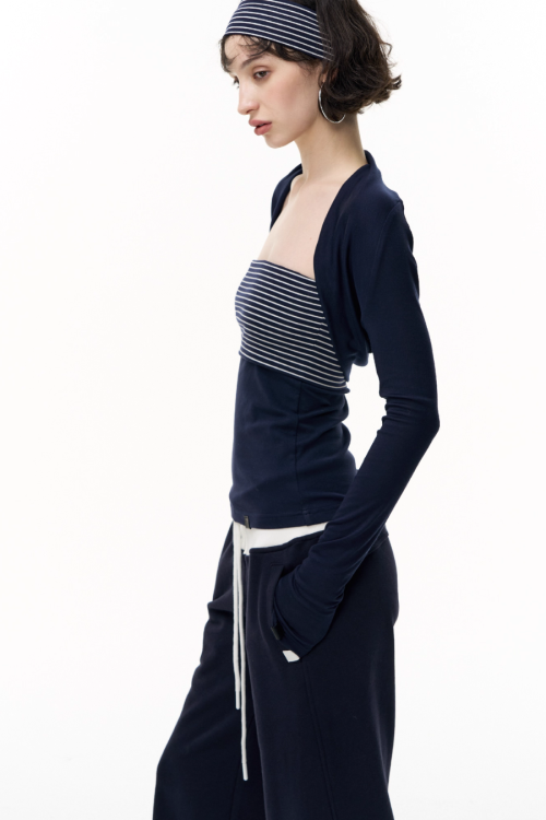 Elegant Fit Long Bodycon Dress / Cardigan / Tops