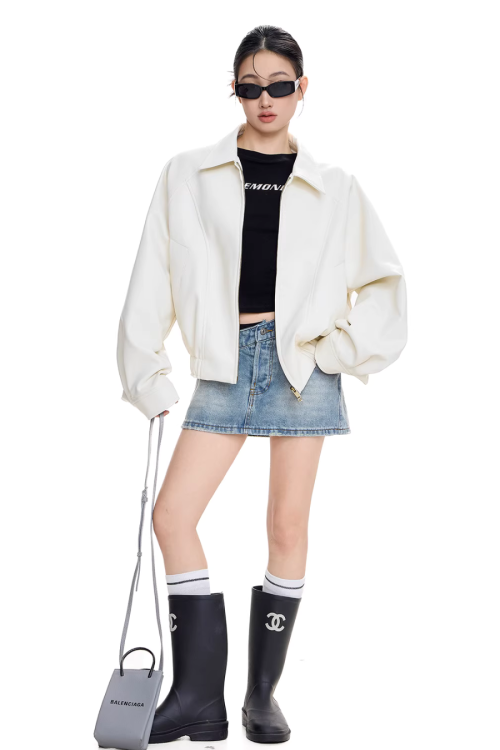 Elegant Leather Jacket