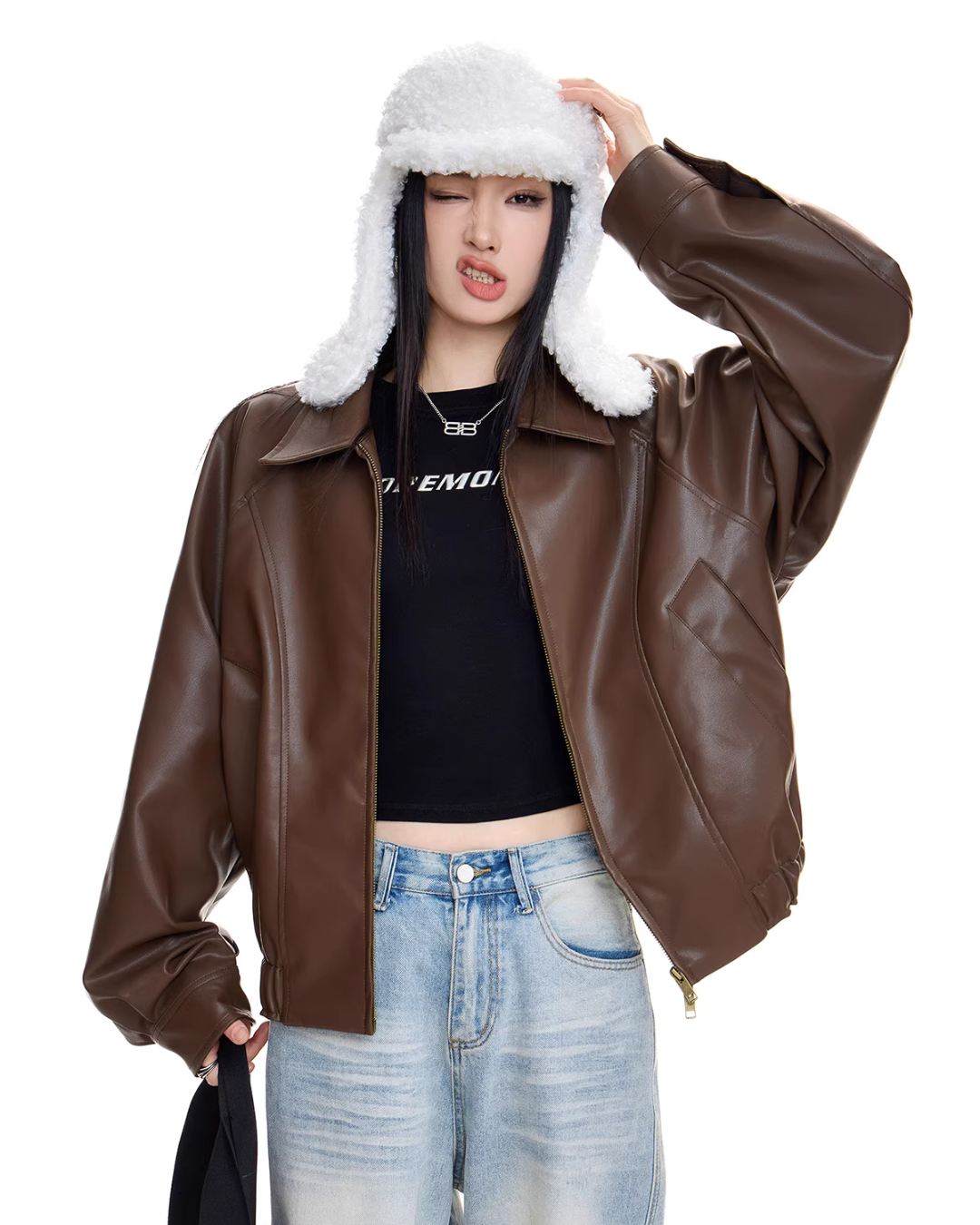 Elegant Leather Jacket Elegant Leather Jacket