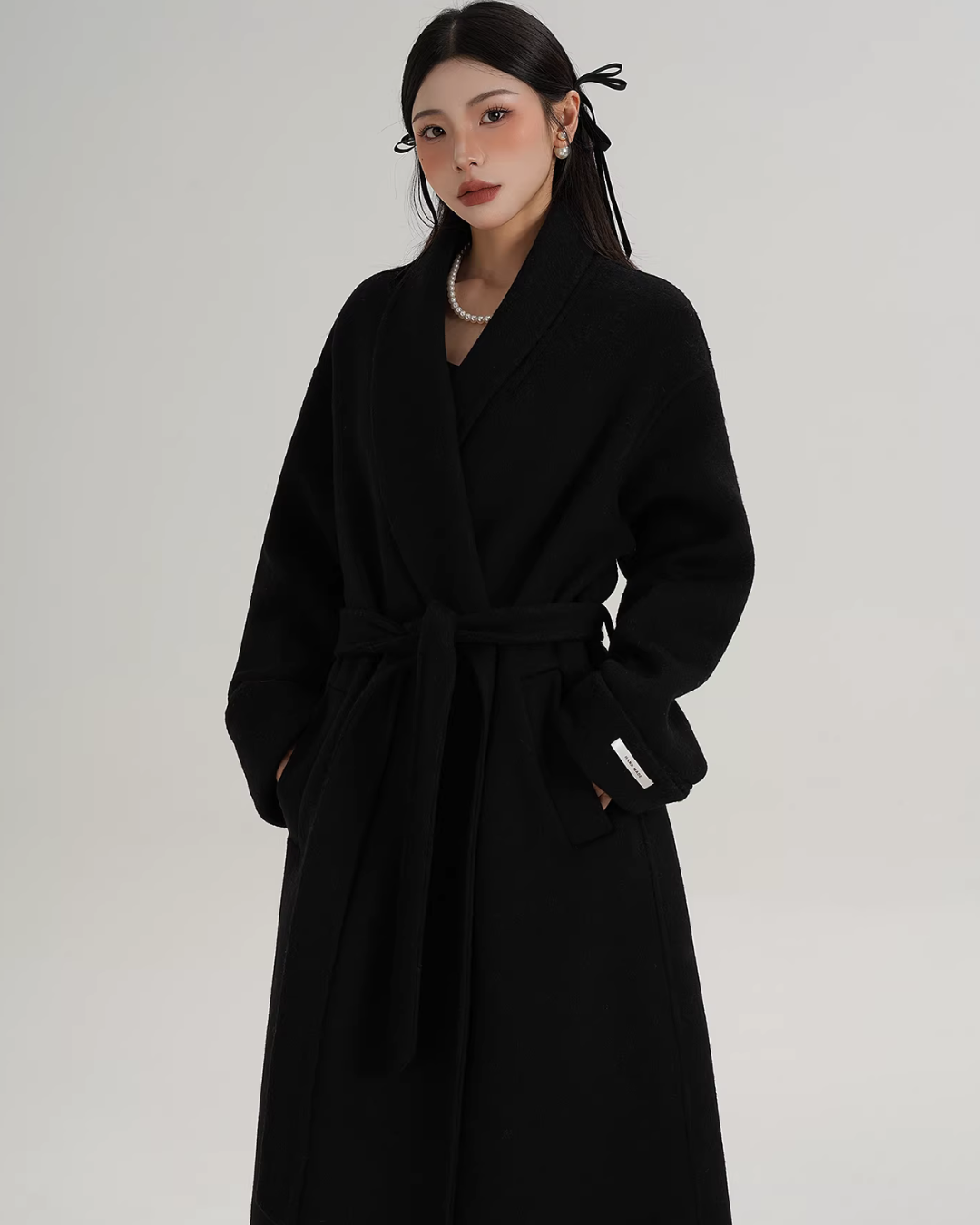 Elegant Long Wool Coat Elegant Long Wool Coat