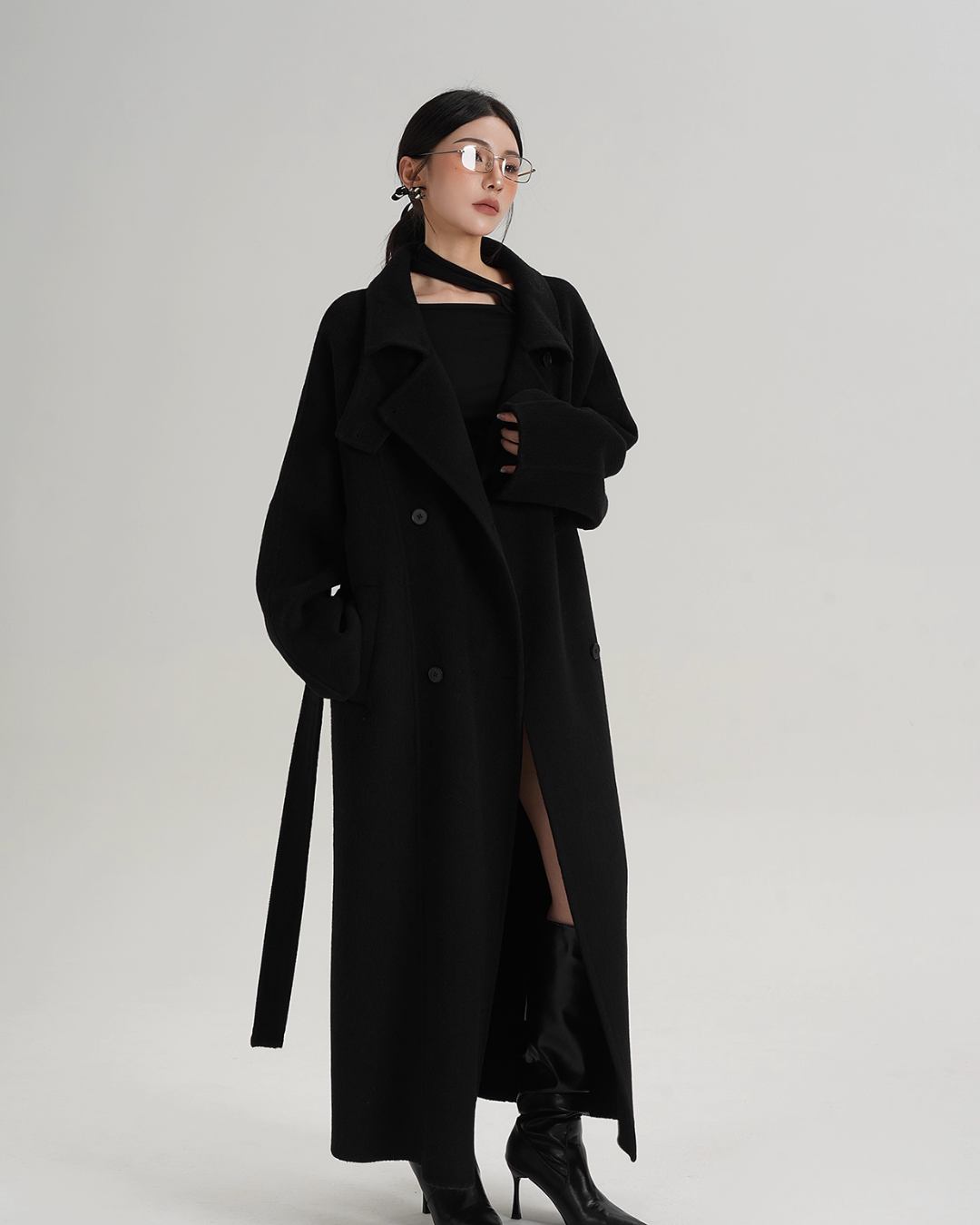 Elegant Long Wool Coat Elegant Long Wool Coat