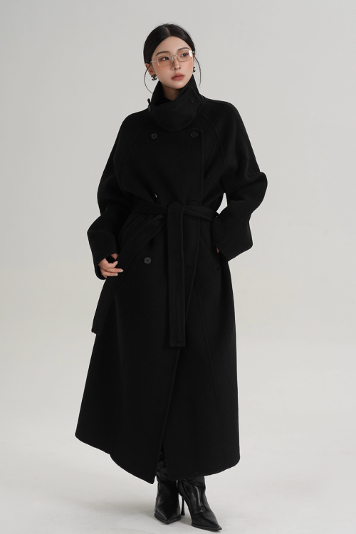 Elegant Long Wool Coat