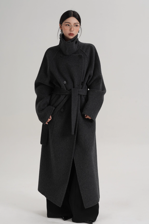 Elegant Long Wool Coat
