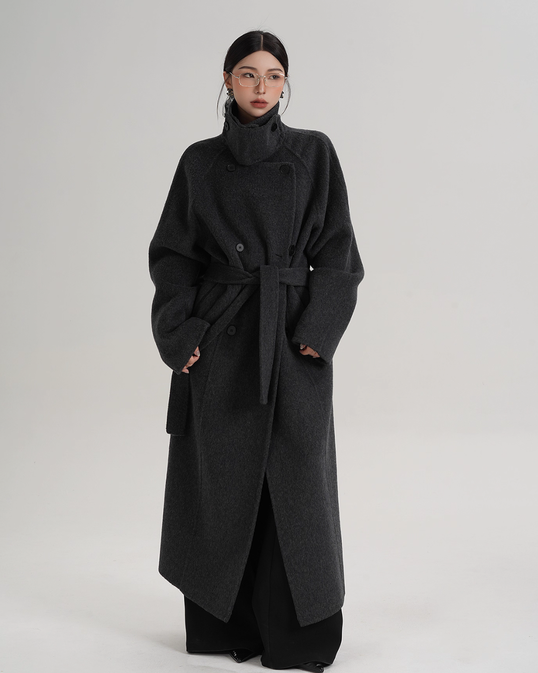 Elegant Long Wool Coat Elegant Long Wool Coat