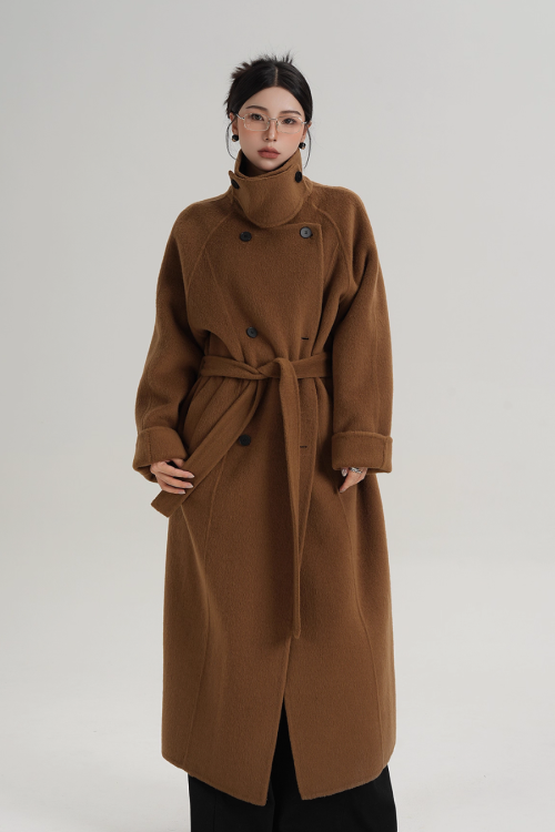 Elegant Long Wool Coat